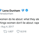@lenadunham via Twitter screenshot